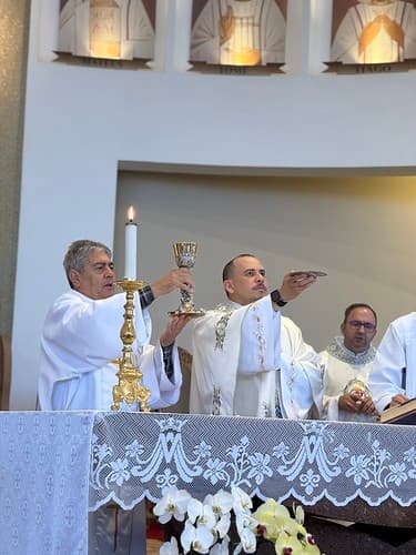 Santa Missa com benção dos ciclistas